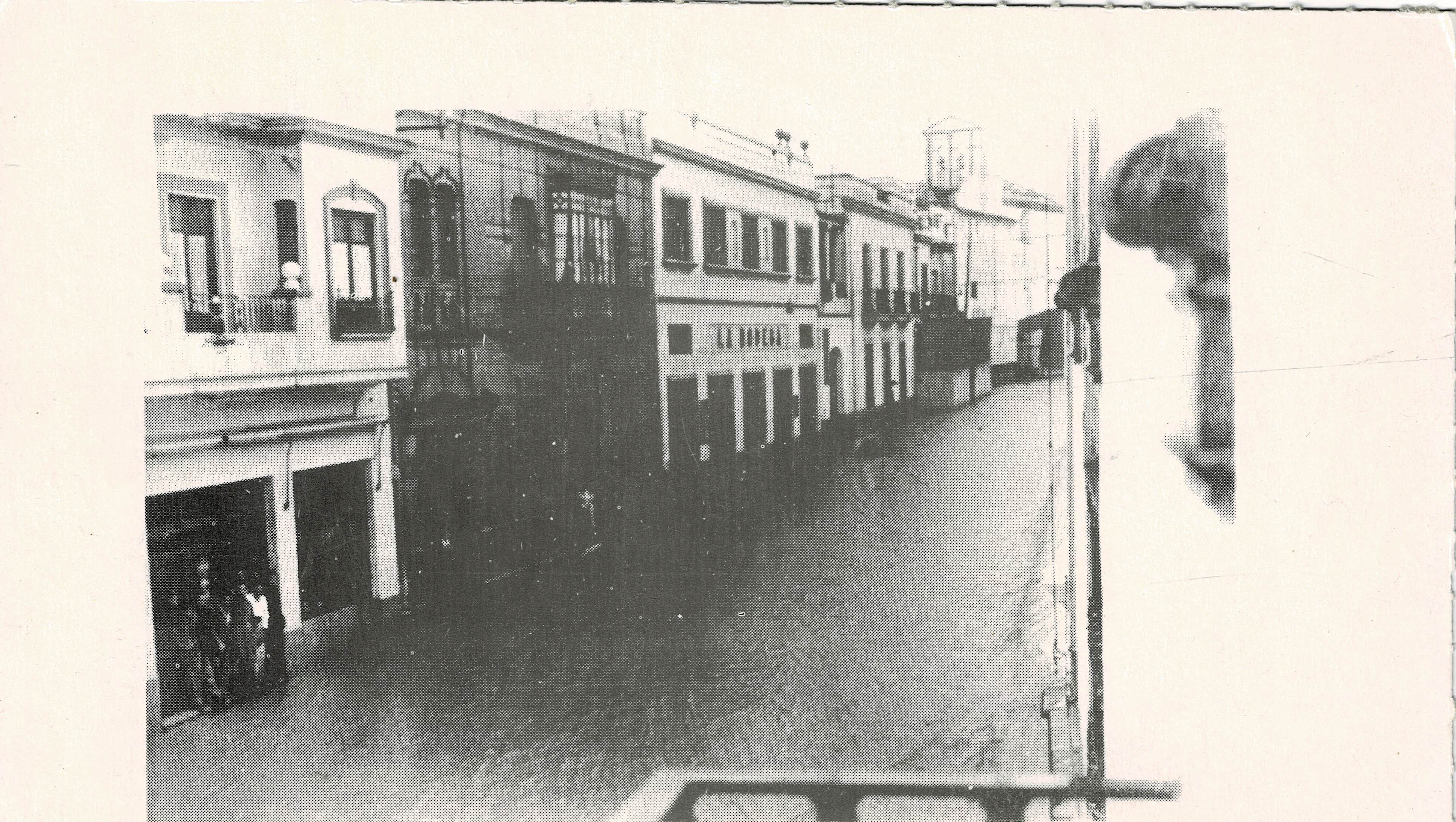 POSTAL DE ALCALA DE GUADAIRA. (REPRODUCCION): INUNDACION 1960.