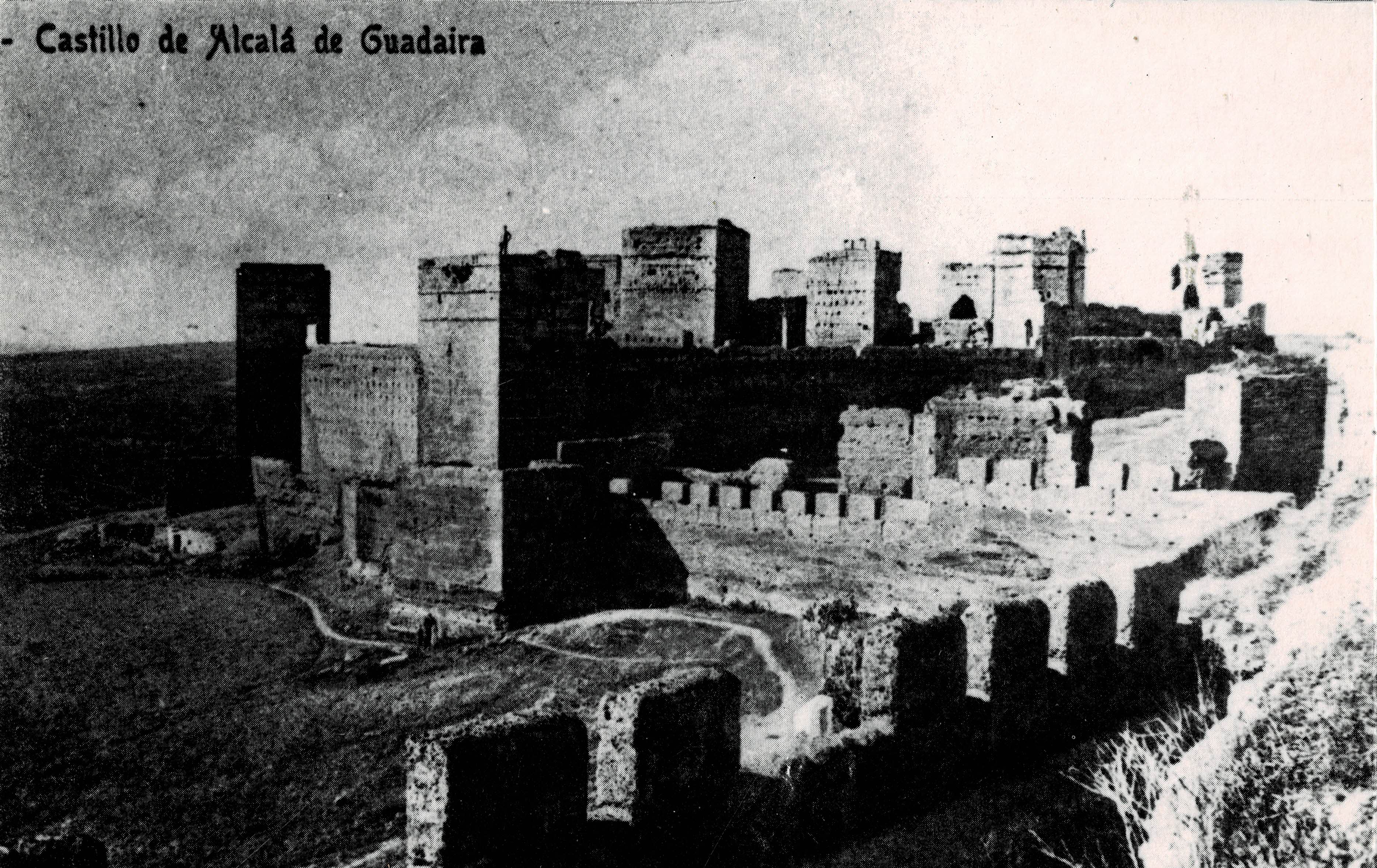 POSTAL MODERNA DE SEVILLA. ALCALA DE GUADAIRA. CASTILLO DE ALCALA AÑOS 20