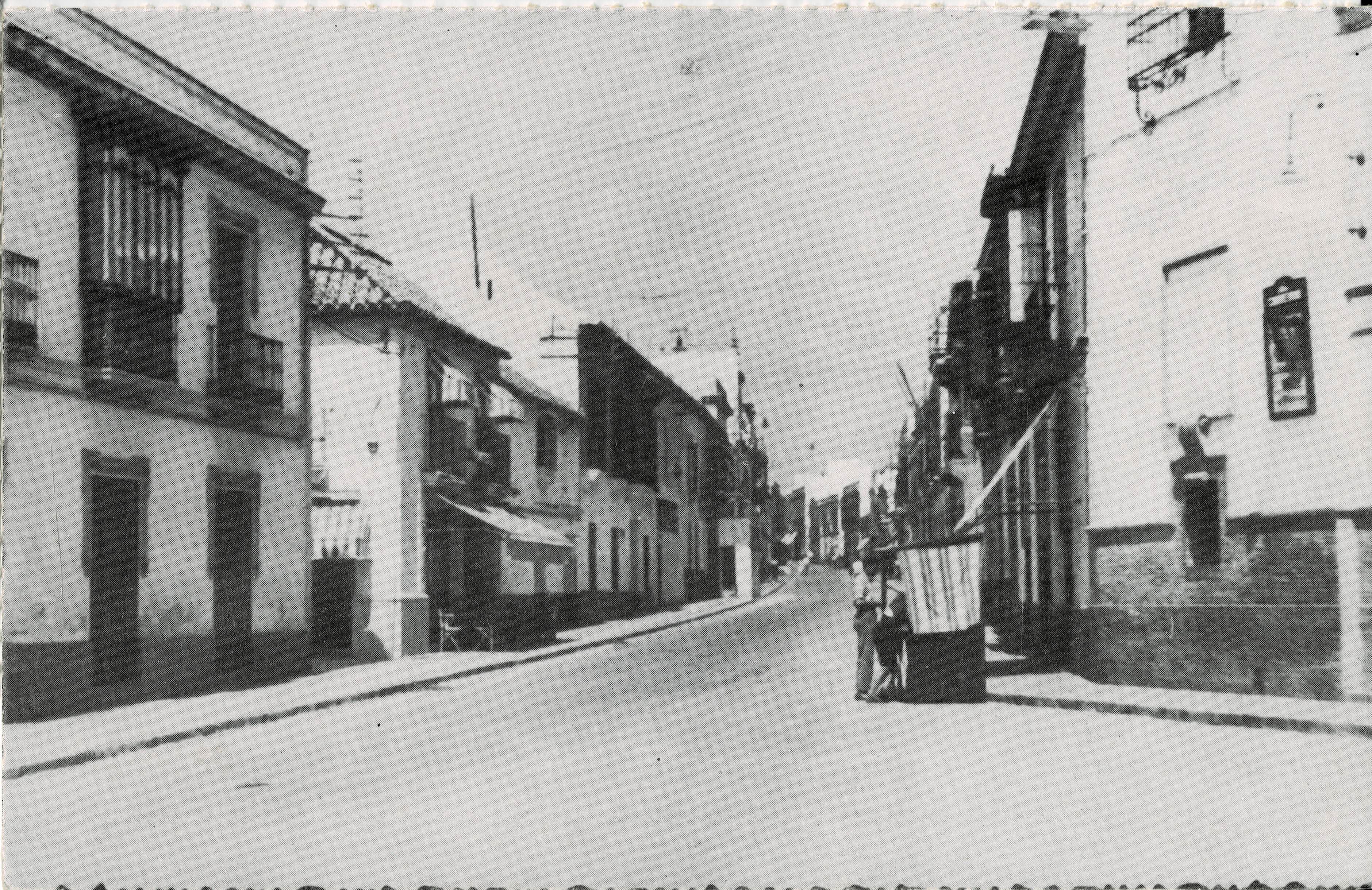 POSTAL MODERNA DE SEVILLA. ALCALA DE GUADAIRA. CALLE LA MINA, 1950