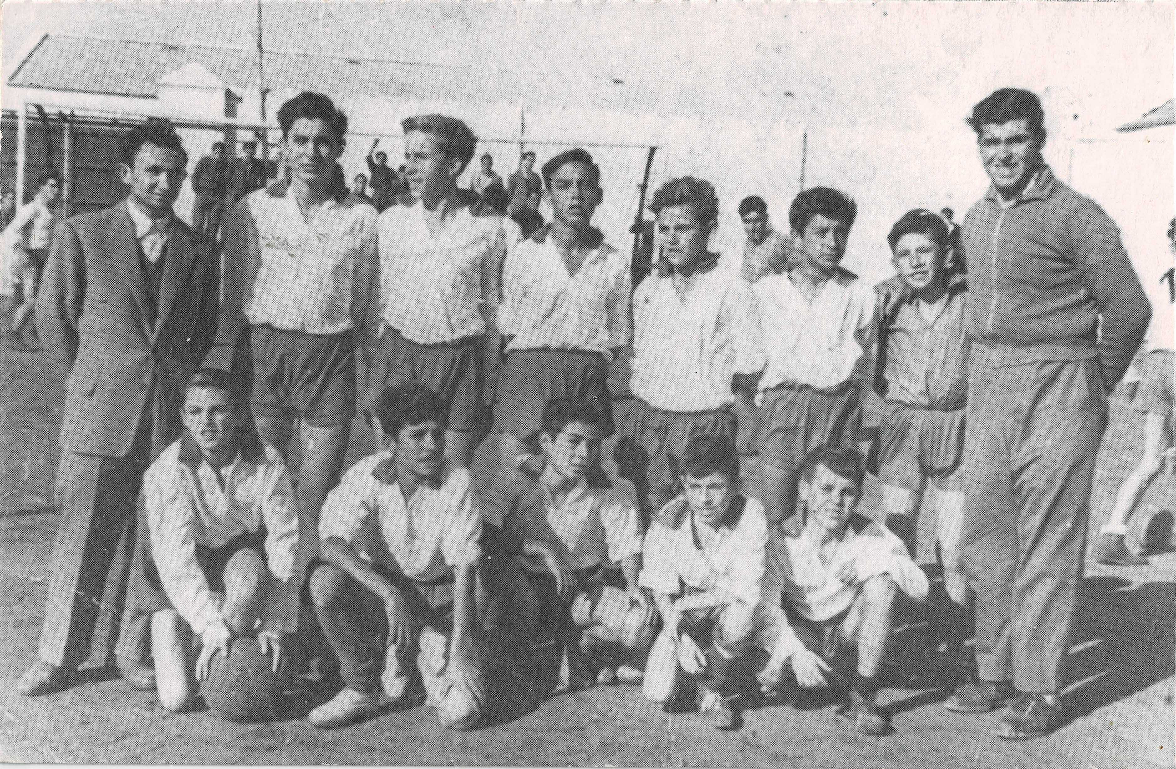 POSTAL MODERNA DE SEVILLA. ALCALA DE GUADAIRA. C.D. SAN JOSE. TEMPORADA 1953-57