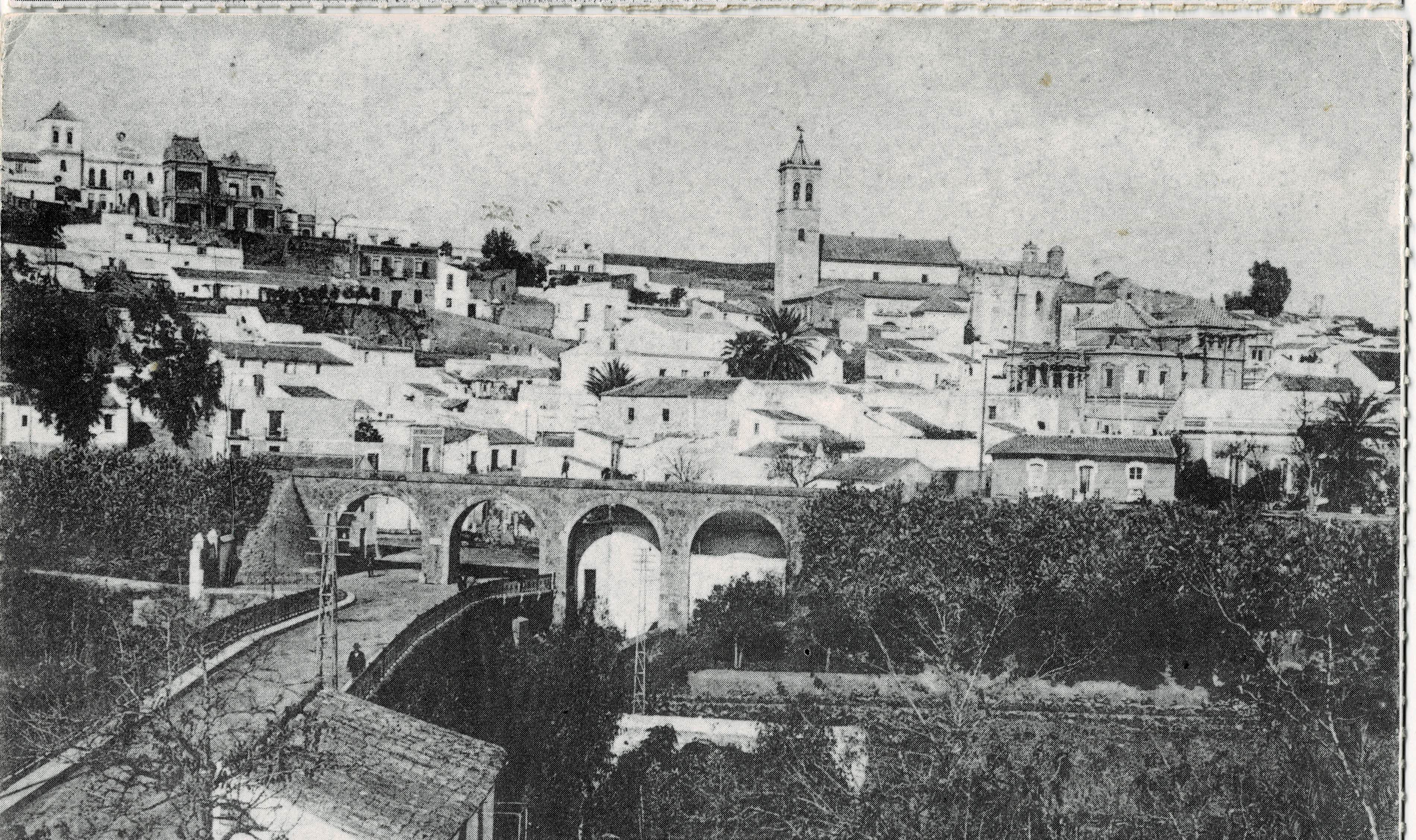 POSTAL MODERNA DE SEVILLA. ALCALA DE GUADAIRA. PANORAMICA ALCALA. AÑOS 20