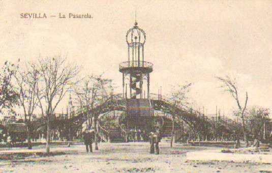 POSTAL ANTIGUA DE SEVILLA. LA PASARELA Nº 32
