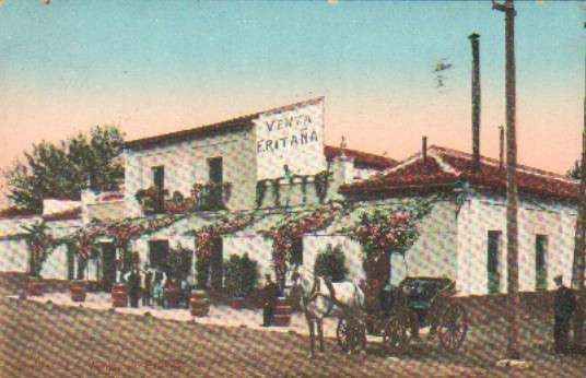 POSTAL ANTIGUA DE SEVILLA. VENTA DE ERITAÑA.