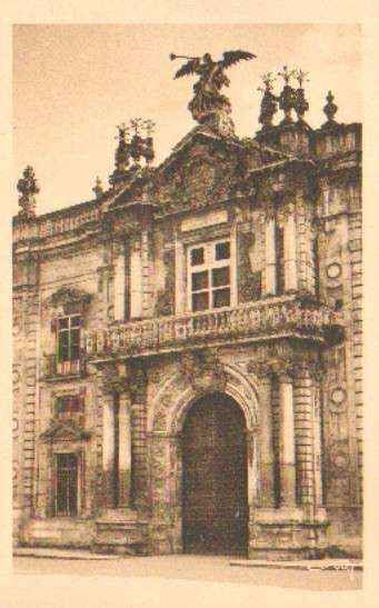 POSTAL DE SEVILLA. PUERTA PRINCIPAL DE LA FABRICA DE TABACOS.