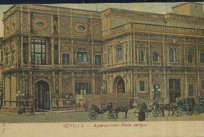 POSTAL ANTIGUA DE SEVILLA AYUNTAMIENTO PARTE ANTIGUA Nº 568