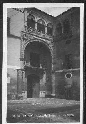 POSTAL DE ECIJA. SEVILLA. PALACIO DE LOS MARQUESES DE VILLASECA