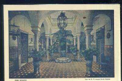 POSTAL DE SEVILLA -PATIOS SEVILLANOS CASA DEL DR. D. JOAQUIN GARCIA NARANJO