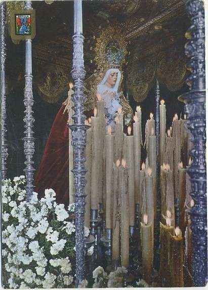 POSTAL DE SEVILLA. SEMANA SANTA Nº 8. NUESTRA SEÑORA DE LAS ANGUSTIAS