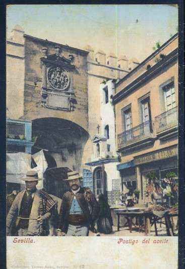 POSTAL ANTIGUA DE SEVILLA - POSTIGO DEL ACEITE