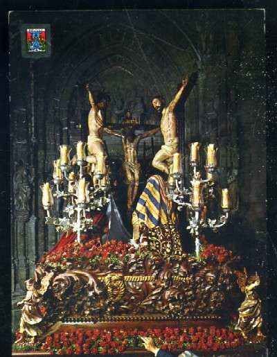 POSTAL DE SEMANA SANTA - 185 SEVILLA SANTISIMO CRISTO DE LA SALUD - CARRETERIA