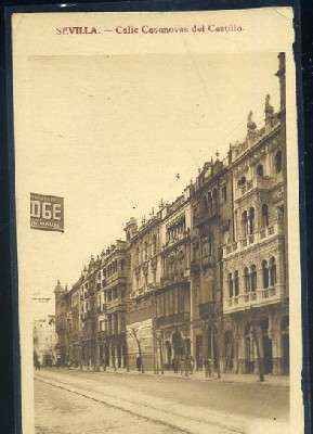POSTAL ANTIGUA DE SEVILLA - CALLE CANOVAS DEL CASTILLO