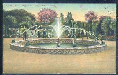 POSTAL ANTIGUA DE SEVILLA - PARQUE FUENTE DE LAS RANAS