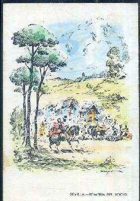 POSTAL DE SEVILLA - ROMERIA DEL ROCIO