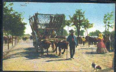 POSTAL ANTIGUA DE SEVILLA