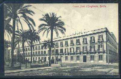 POSTAL DE SEVILLA. GRAN HOTEL D'ANGLETERRE