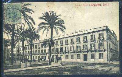 POSTAL DE SEVILLA. GRAN HOTEL D'ANGLETERRE