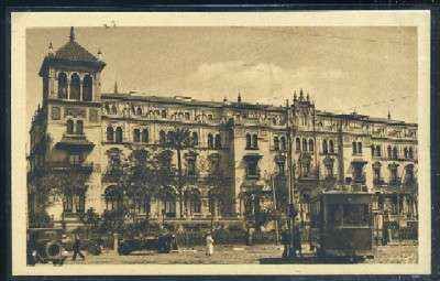 POSTAL DE SEVILLA. LA CIUDAD Y SUS MONUMENTOS - HOTEL ALFONSO XIII