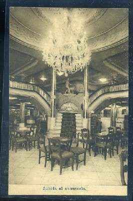 POSTAL DE SEVILLA. GRAN BRITZ - SUBIDA AL ENTRESUELO