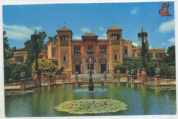 POSTAL DE SEVILLA. PLAZA DE AMERICA. PABELLON MUDEJAR Nº 535