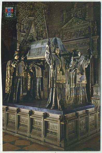 POSTAL DE SEVILLA. CATEDRAL. MONUMENTO A COLON. PANTEON Nº 294