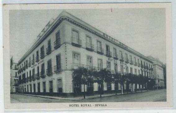 POSTAL DE SEVILLA. HOTEL ROYAL