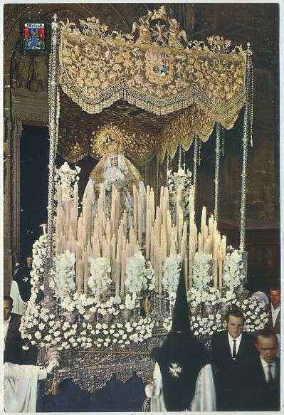 POSTAL DE SEVILLA. SEMANA SANTA nº 177. MARIA STMA. DEL ROSARIO