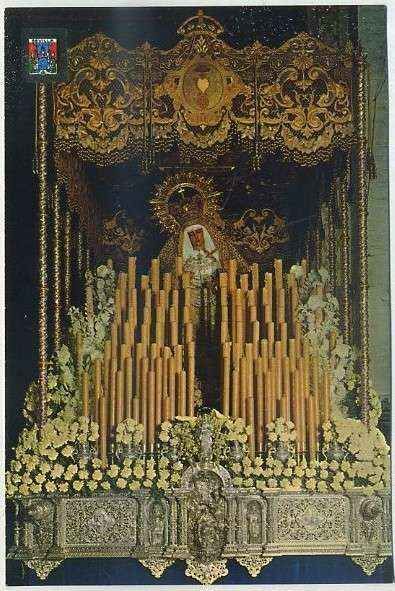 POSTAL DE SEVILLA. SEMANA SANTA nº 252. MARIA STMA. DE LAS ANGUSTIAS