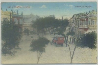POSTAL ANTIGUA DE SAN FERNANDO. CADIZ. AVDA. DE BERANGER