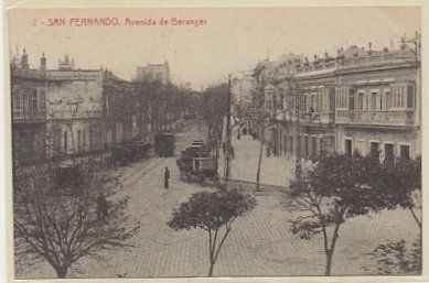 POSTAL ANTIGUA DE SAN FERNANDO. CADIZ. Nº 2. AVENIDA BERANGER
