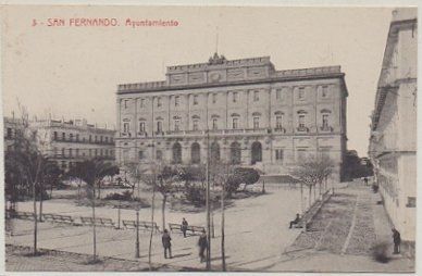 POSTAL ANTIGUA DE SAN FERNANDO. CADIZ. Nº 3. AYUNTAMIENTO
