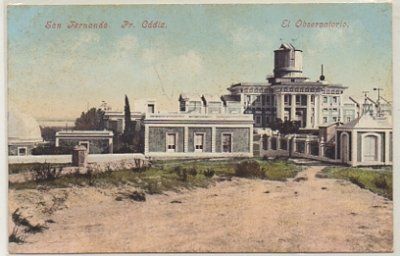 POSTAL ANTIGUA DE SAN FERNANDO. CADIZ. EL OBSERVATORIO