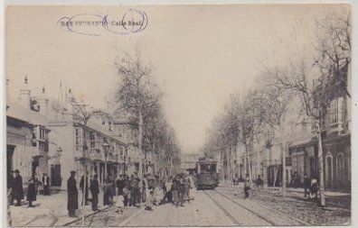 POSTAL DE SAN FERNANDO. CADIZ. CALLE REAL