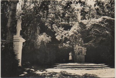 POSTAL DE CADIZ - SANLUCAR DE BARRAMEDA BELLO RINCON DE LAS PILETAS Y SU MANANTIAL