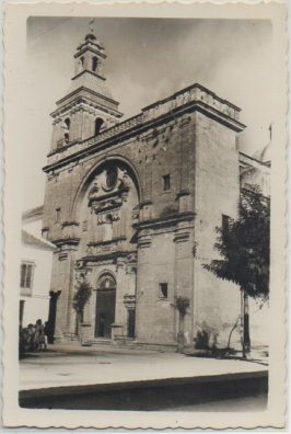 POSTAL DE CADIZ - SANLUCAR DE BARRAMEDA IGLESIA DE SAN FRANCISCO