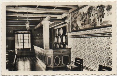 POSTAL DE CADIZ - SANLUCAR DE BARRAMEDA CASA DE LA SILLA. INTERIOR DE LA VENTA SOLEAR