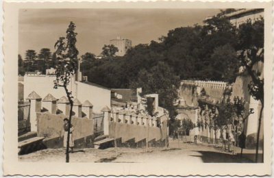 POSTAL DE CADIZ - SANLUCAR DE BARRAMEDA CUESTA DE BELEN Y ANTIGUA MURALLAS