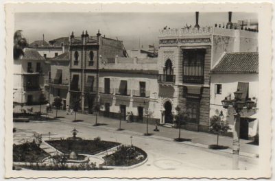 POSTAL DE CADIZ - SANLUCAR DE BARRAMEDA RINCON DE LA PLAZA DEL CABILDO
