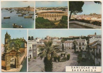 POSTAL DE SANLUCAR DE BARRAMEDA. CADIZ. VARIAS VISTAS Nº 2014