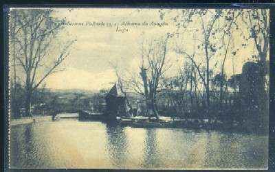 POSTAL ANTIGUA DE ZARAGOZA - TERMAS PALLARES ALHAMA DE ARAGON LAGO