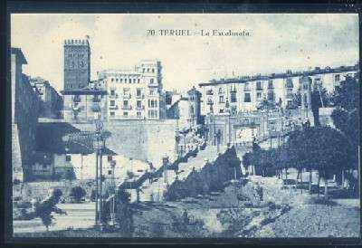 POSTAL ANTIGUA DE TERUEL - LA ESCALINATA Nº 20