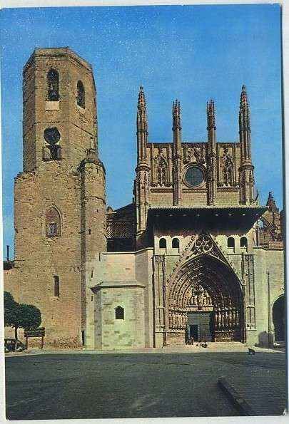 POSTAL DE HUESCA. CATEDRALES DE ESPAÑA. CATEDRAL DE HUESCA Nº 29