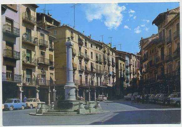 POSTAL DE TERUEL. PLAZA DEL TORICO Nº 30
