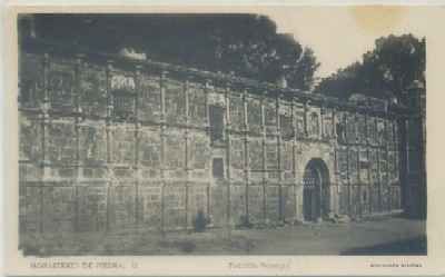 POSTAL DE ZARAGOZA. MONASTERIO DE PIEDRA. FACHADA PRINCIPAL Nº 11