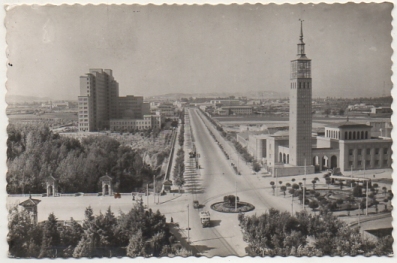 POSTAL DE ZARAGOZA. FERIA NACIONAL DE MUESTRAS