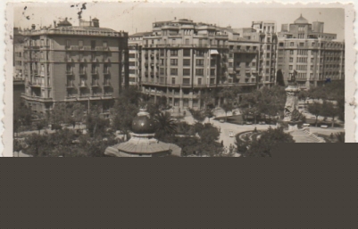 POSTAL DE ZARAGOZA. PLAZA DE JOSE ANTONIO