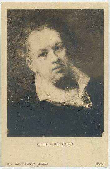 POSTAL DE ARTE. GOYA. RETRATO DEL AUTOR Nº 2174
