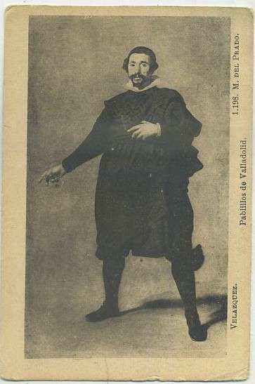POSTAL DE ARTE. VELAZQUEZ. PABLILLOS DE VALLADOLID. MUSEO DEL PRADO 1198
