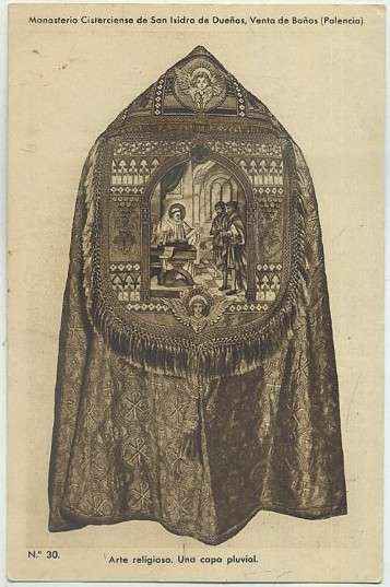 POSTAL DE ARTE. Nº 30 ARTE RELIGIOSO. UNA CAPA PLUVIAL