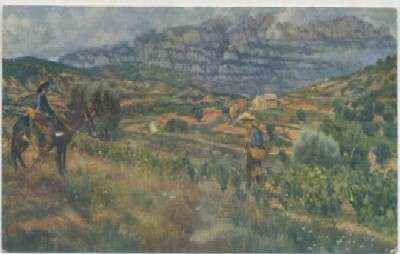 POSTAL DE ARTE. MATEO BALASCH. PAISAJE Nº 450