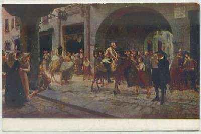 POSTAL DE ARTE. F. GAI. OFRE OLLER. BORIA AVALL Nº 476